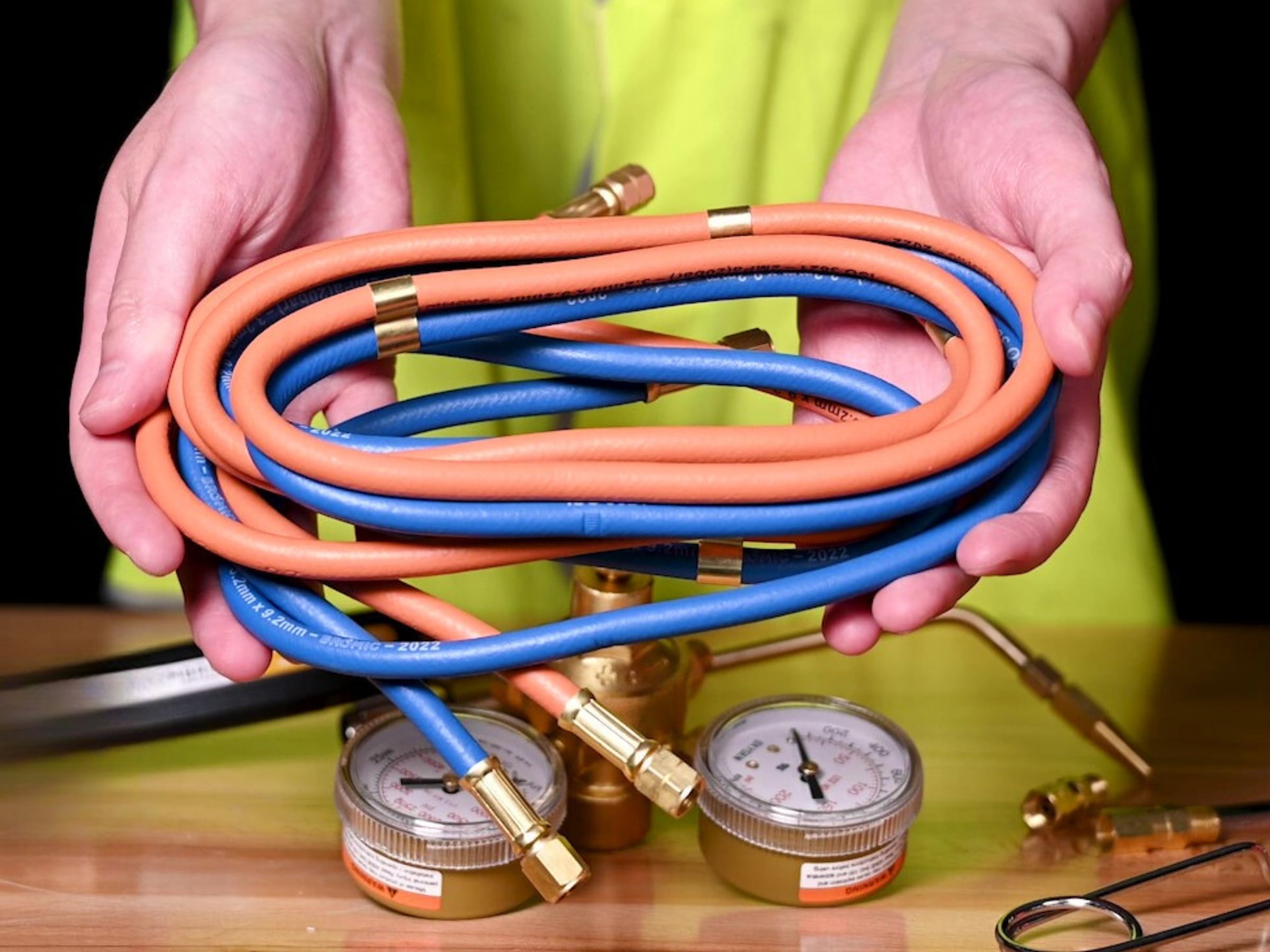 Ambro Controls Oxyset 6.5ft Twin Hose assembly