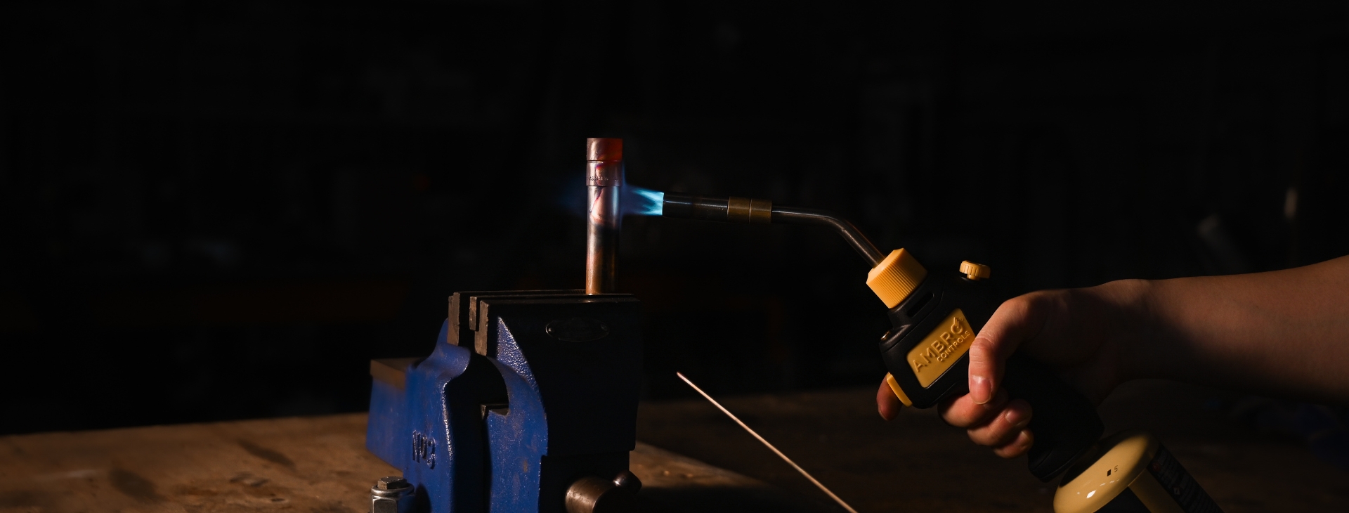 PerforMax Torch in Use - Wide Shot