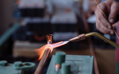 Choosing a brazing torch - oxy acetylene - air acetylene vs oxy map